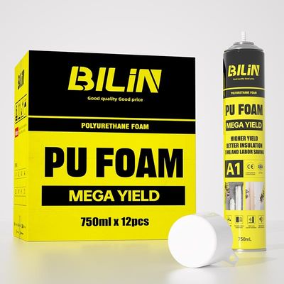 Eco Friendly High Yield Expanding Foam Quick Curing For Joints Sealing And Filling