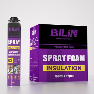 BILIN S3 Spray PU Foam Moisture Proof Spray Polyurethane Foam Customized
