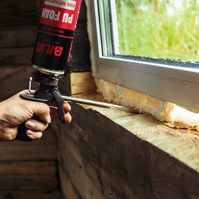 Acoustic Soundproof Fire Resistant PU Foam Sealant Flame Retardant Polyurethane Spray