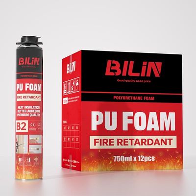 BILIN B2 অগ্নি প্রতিরোধক পিইউ ফোম এক উপাদান অগ্নিযুক্ত পলিউরেথেন ফোম