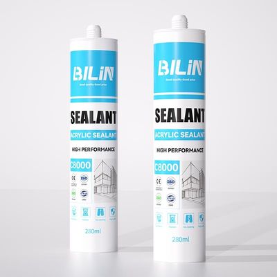 নমনীয় একক উপাদান স্বচ্ছ এক্রাইলিক সিলার Caulking জন্য কাস্টমাইজযোগ্য